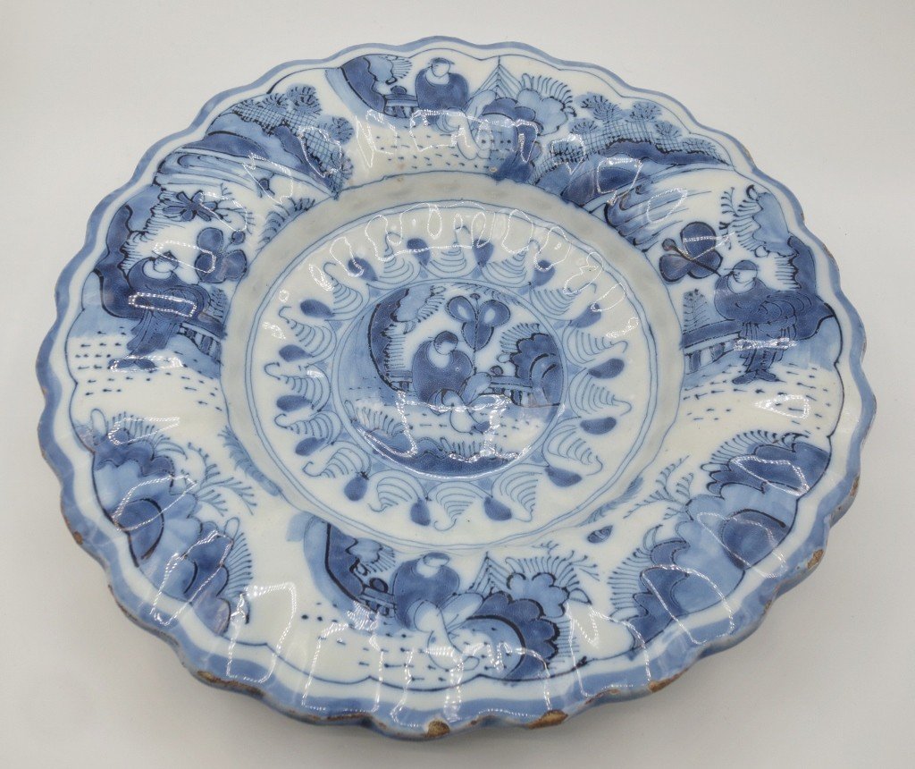 Earthenware Dish From London, Late Seventeenth Century.-photo-8