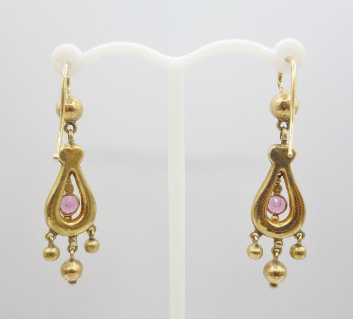 Earrings, XIX E Century,-photo-1