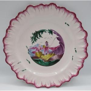 Moustiers Plate, 18th Century.