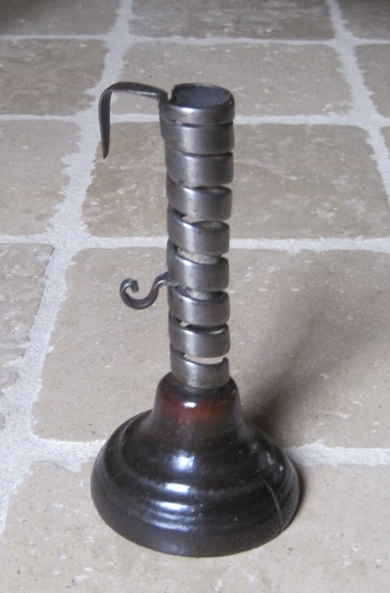 Cellar Candlestick, Propeller. Upper Normandy. 18th Century.