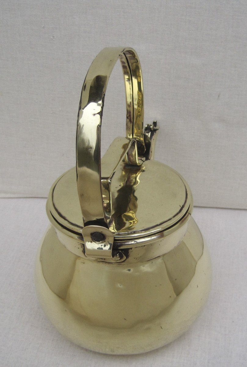 Small Brass Kettle. 18th Century.-photo-3