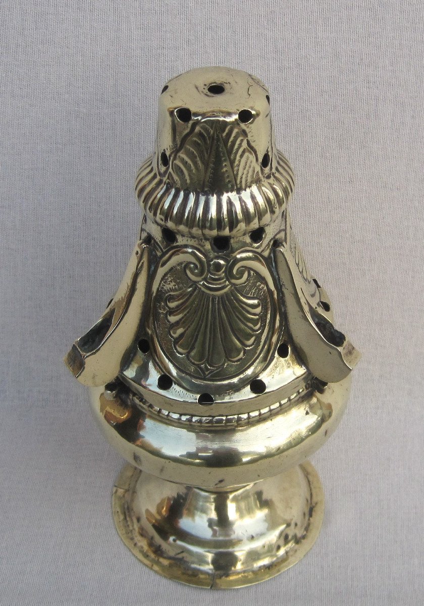 Censer, In Brass. XVII-xviii Centuries.-photo-2