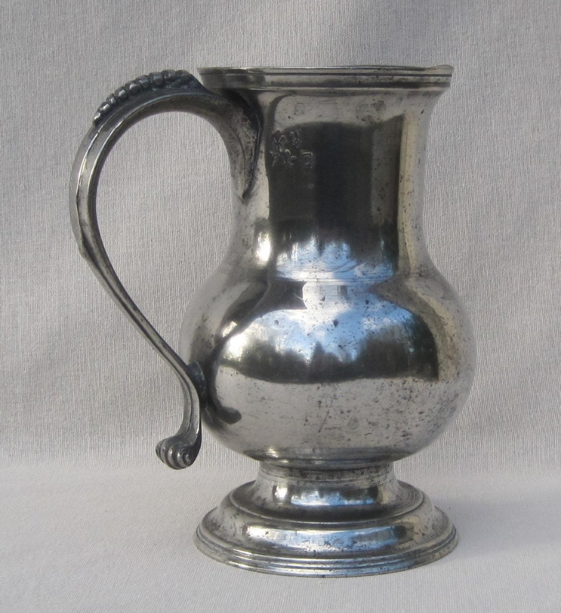 Tin Water Pot. 18th Century.