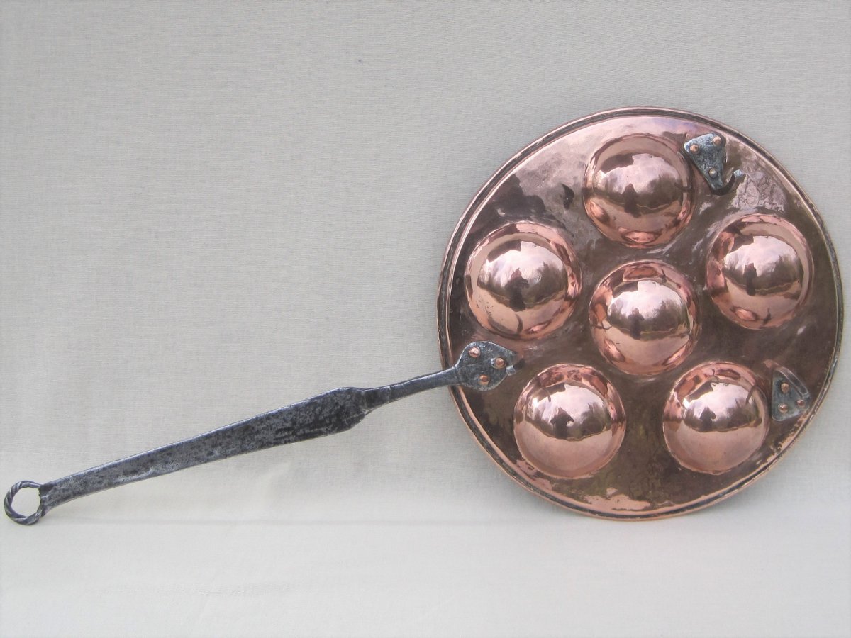 Copper Mold. Apple Cooker. 18th Century.-photo-2