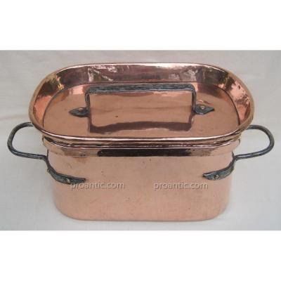 Copper Braising. L: 45 Cm. Eighteenth Century.