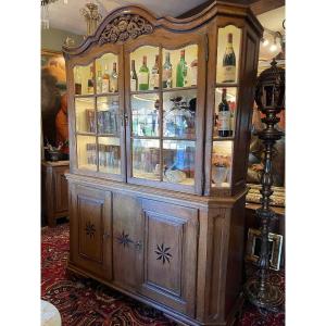 Antique Dutch Oak Cabinet 