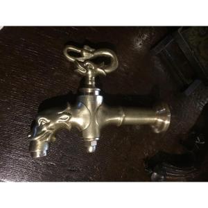 Exclusive Antique Taps, Cold Water Taps Connectable To The Existing Water Supply System