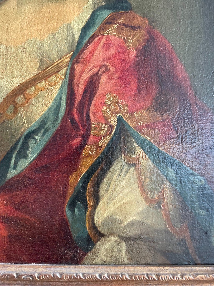 Louis XV Noblewoman Portrait-photo-3