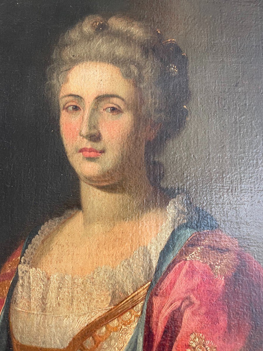 Louis XV Noblewoman Portrait-photo-2