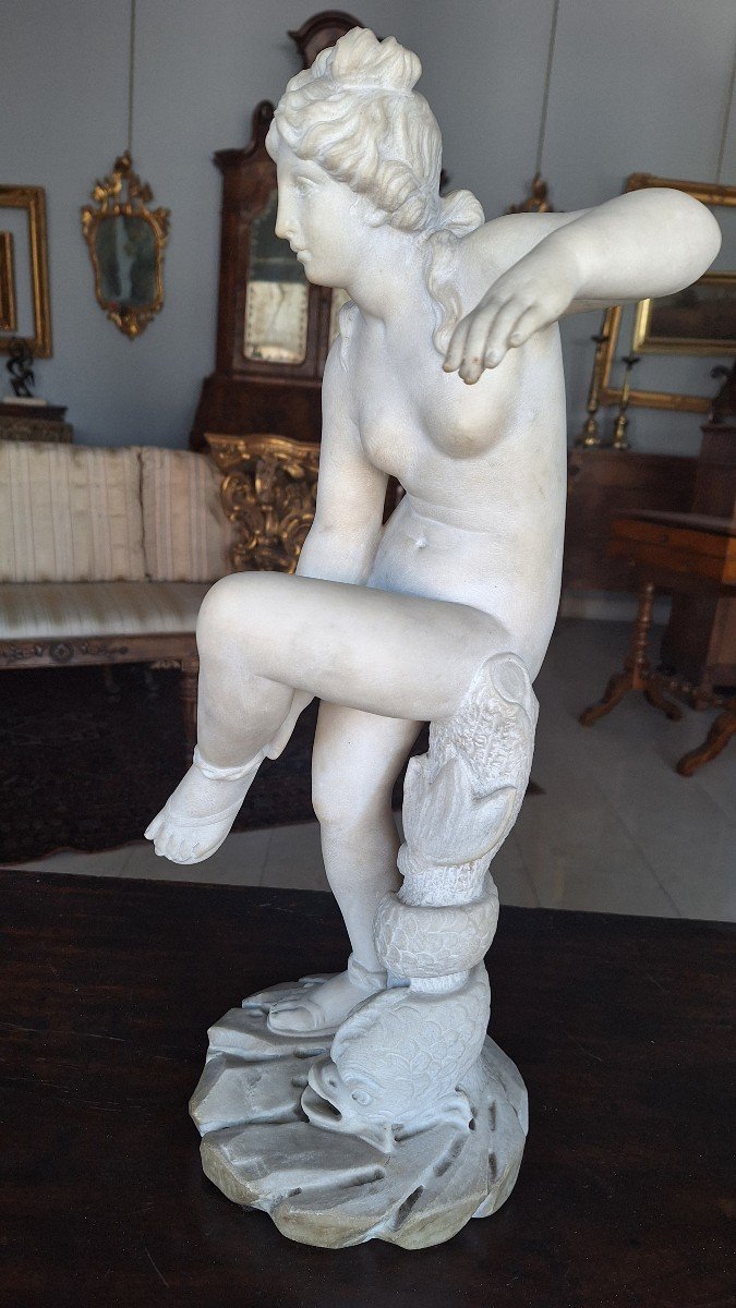 Carrara Marbre Statue Aphrodite-photo-2