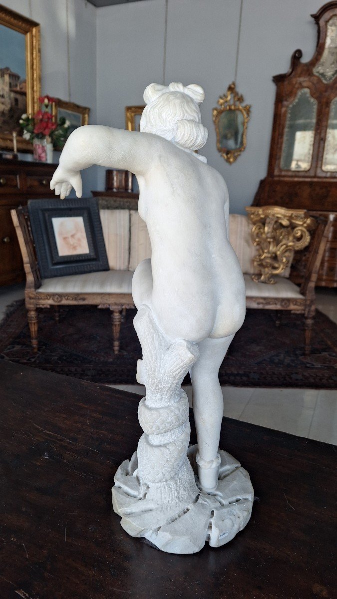 Carrara Marbre Statue Aphrodite-photo-3