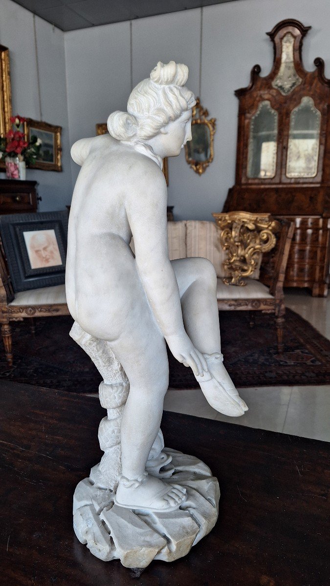 Carrara Marbre Statue Aphrodite-photo-4