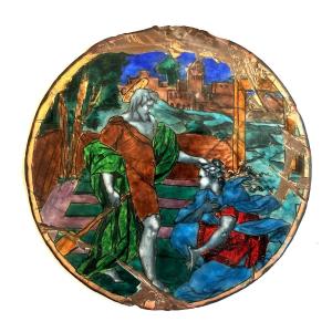 Painted Email On Copper High Period, Renaissance, "noli Me Tangere"