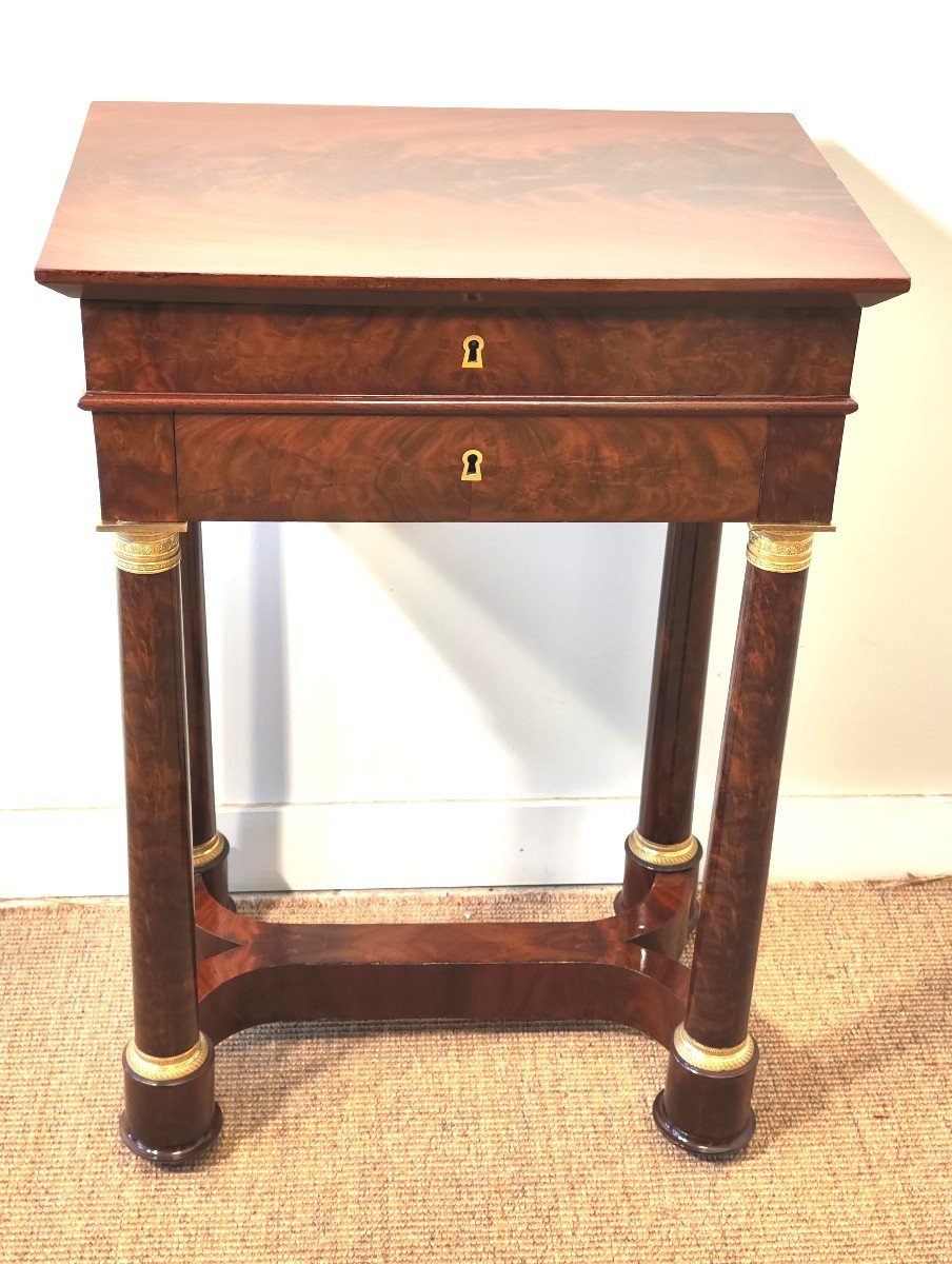 Empire Mahogany Work Table