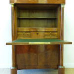 Secretary In Walnut Empire Period-photo-4