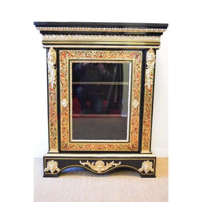Showcase Boulle Marquetry