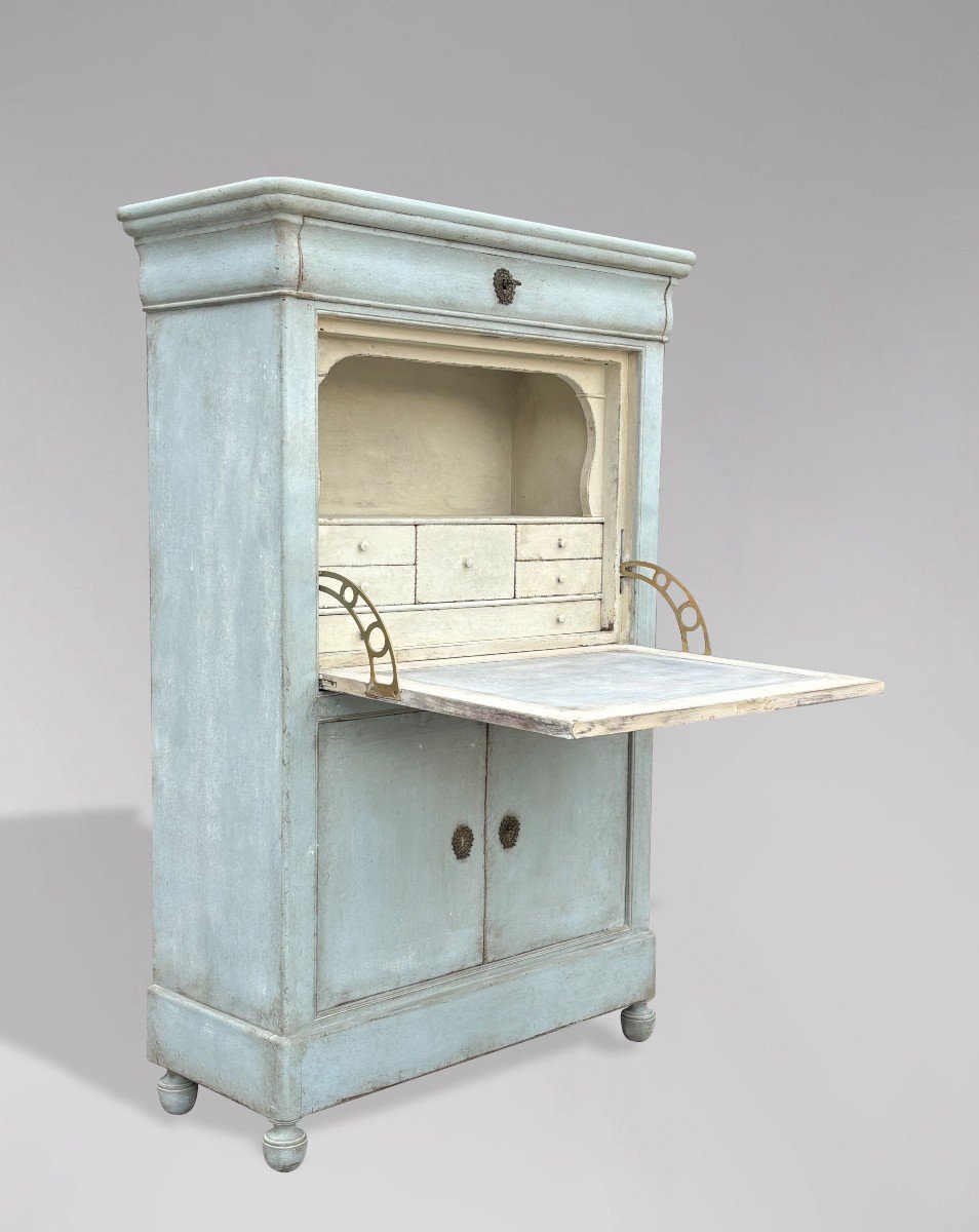 French Painted Escritoire Desk