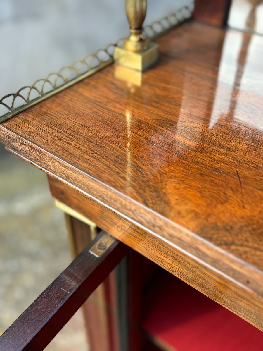 Pair Of Early 19th Century Regency Period Rosewood Chiffoniers-photo-5