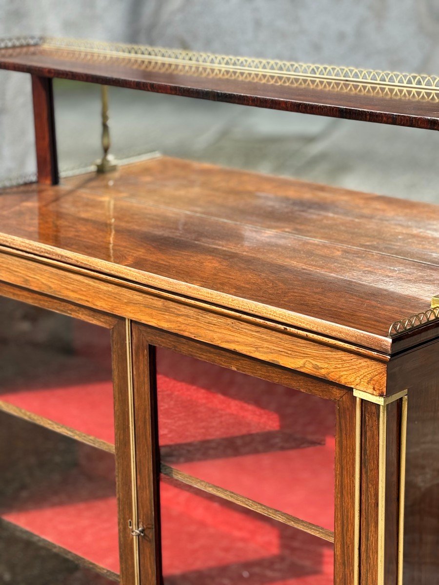 Pair Of Early 19th Century Regency Period Rosewood Chiffoniers-photo-7