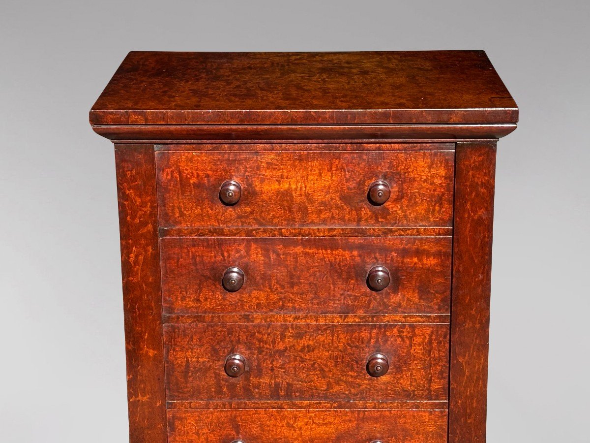 Commode Wellington du Début du 19ème Siècle en Acajou Époque Géorgien-photo-4