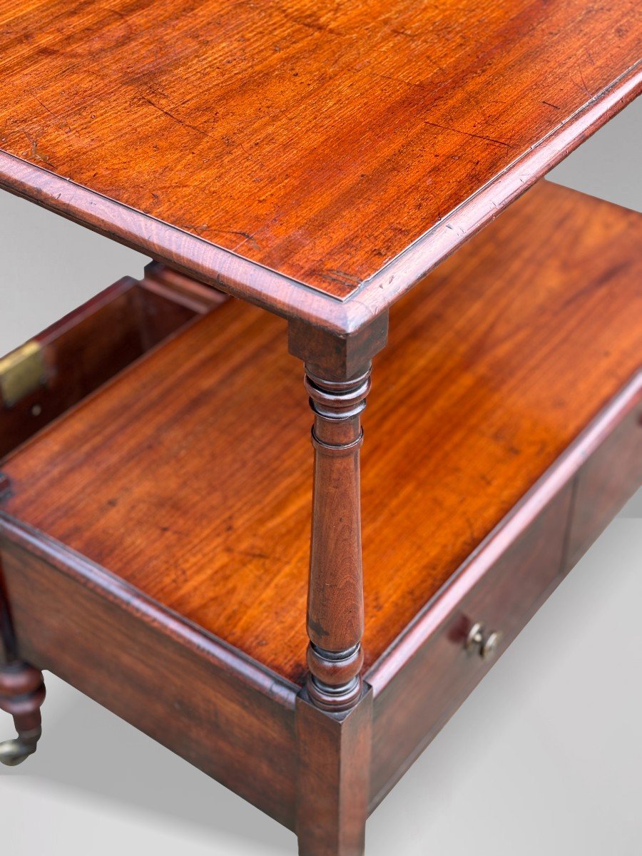 19th Century George IV Period Mahogany Buffet Server-photo-3