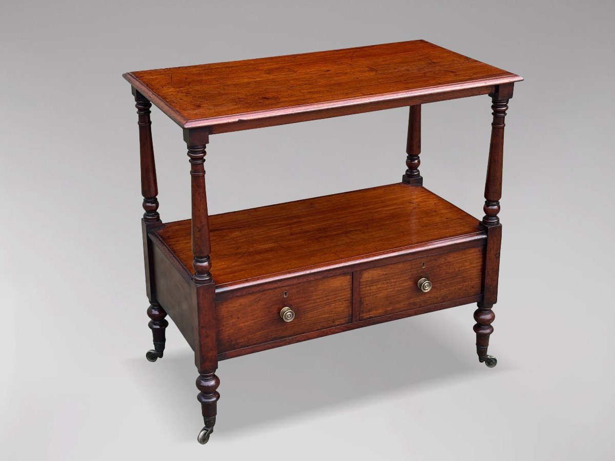 19th Century George IV Period Mahogany Buffet Server