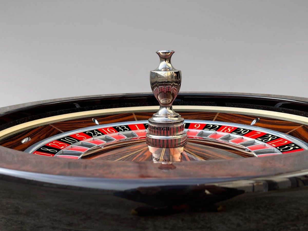 Roue de Roulette Professionnelle des Années 1980 par Cammegh-photo-4