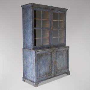 18th Century Georgian Painted Country House Bookcase