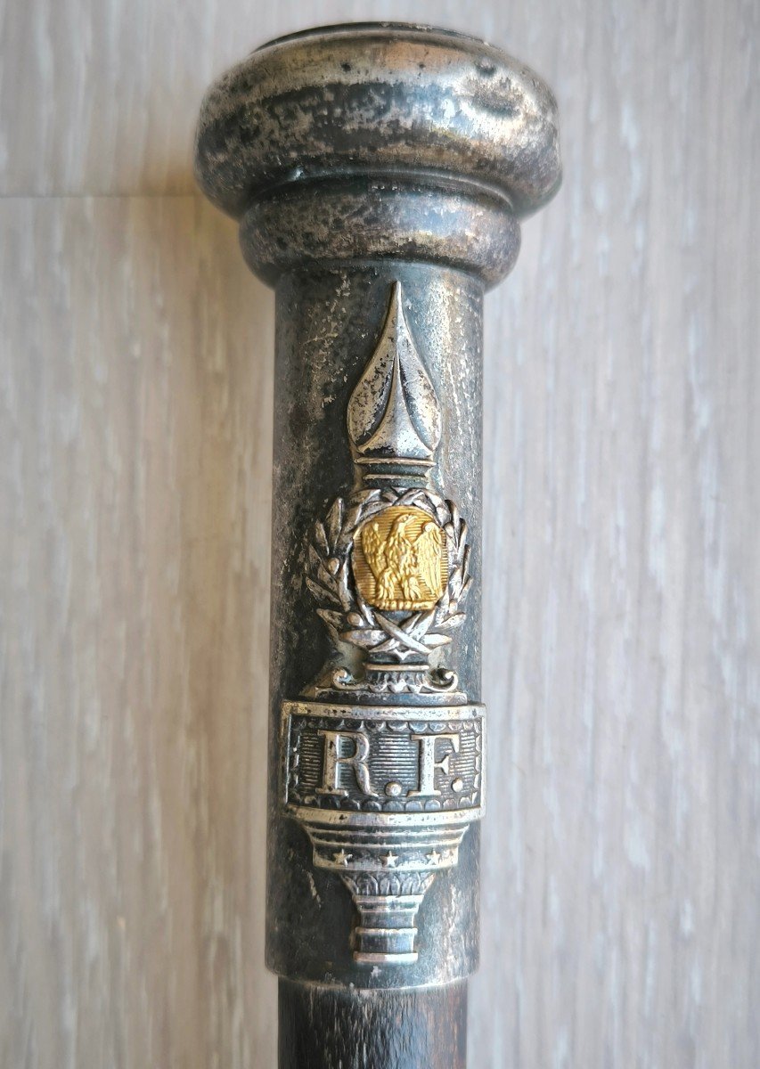 Half-pay Cane From The Napoleon III Period