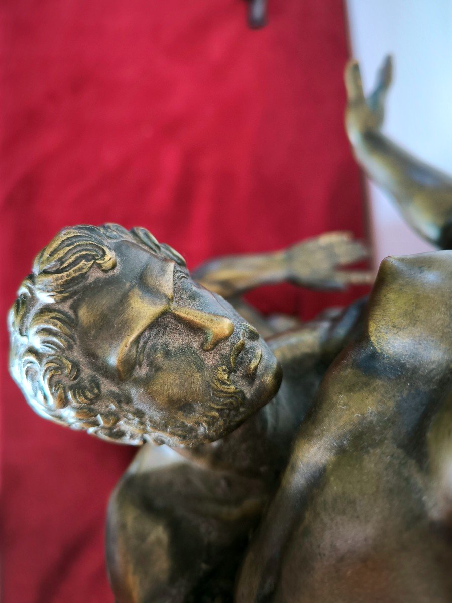 Bronze "rape Of The Sabine Women"-photo-1