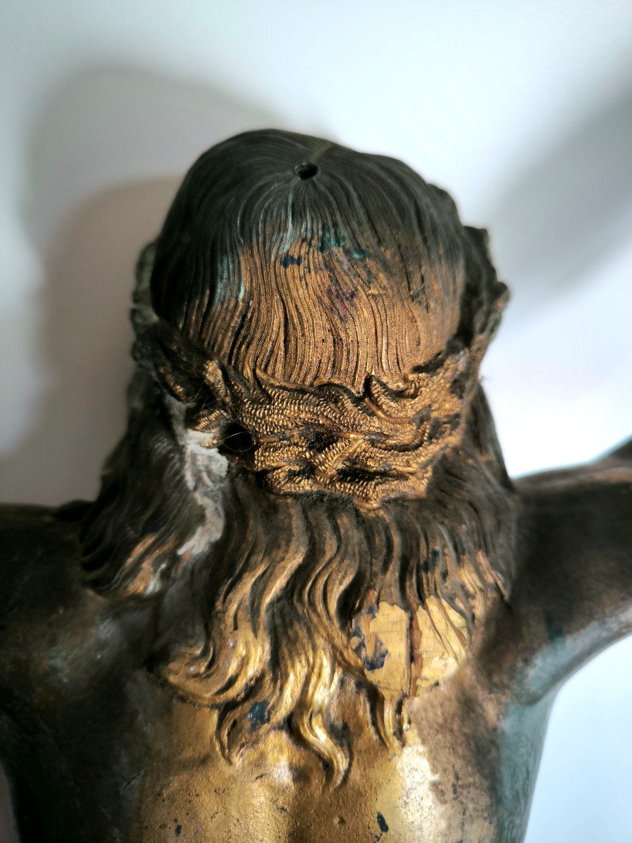 Rare Bronze Representing Christ 80 Cm-photo-4