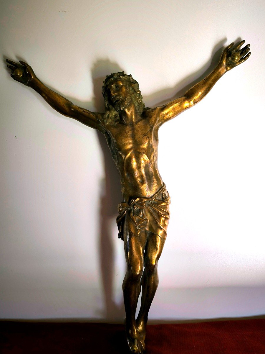 Rare Bronze Representing Christ 80 Cm