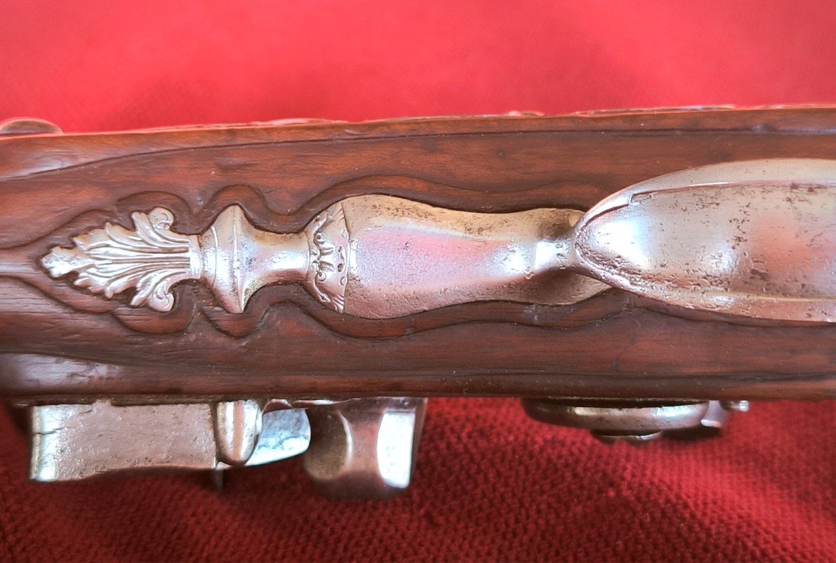 Cavalry Pistol Signed Piraube-photo-2