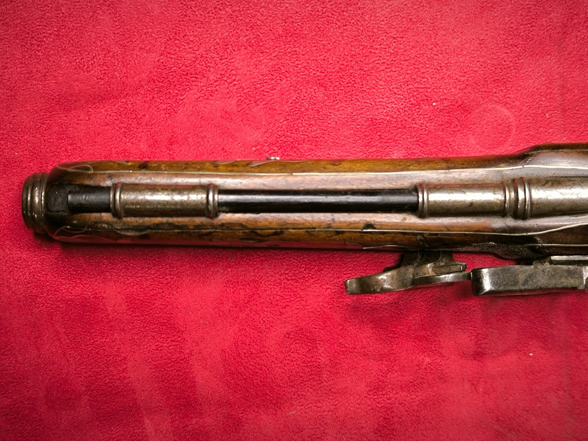 Pistolet à Rouet Fin XVIIIème Début XIXème -photo-4