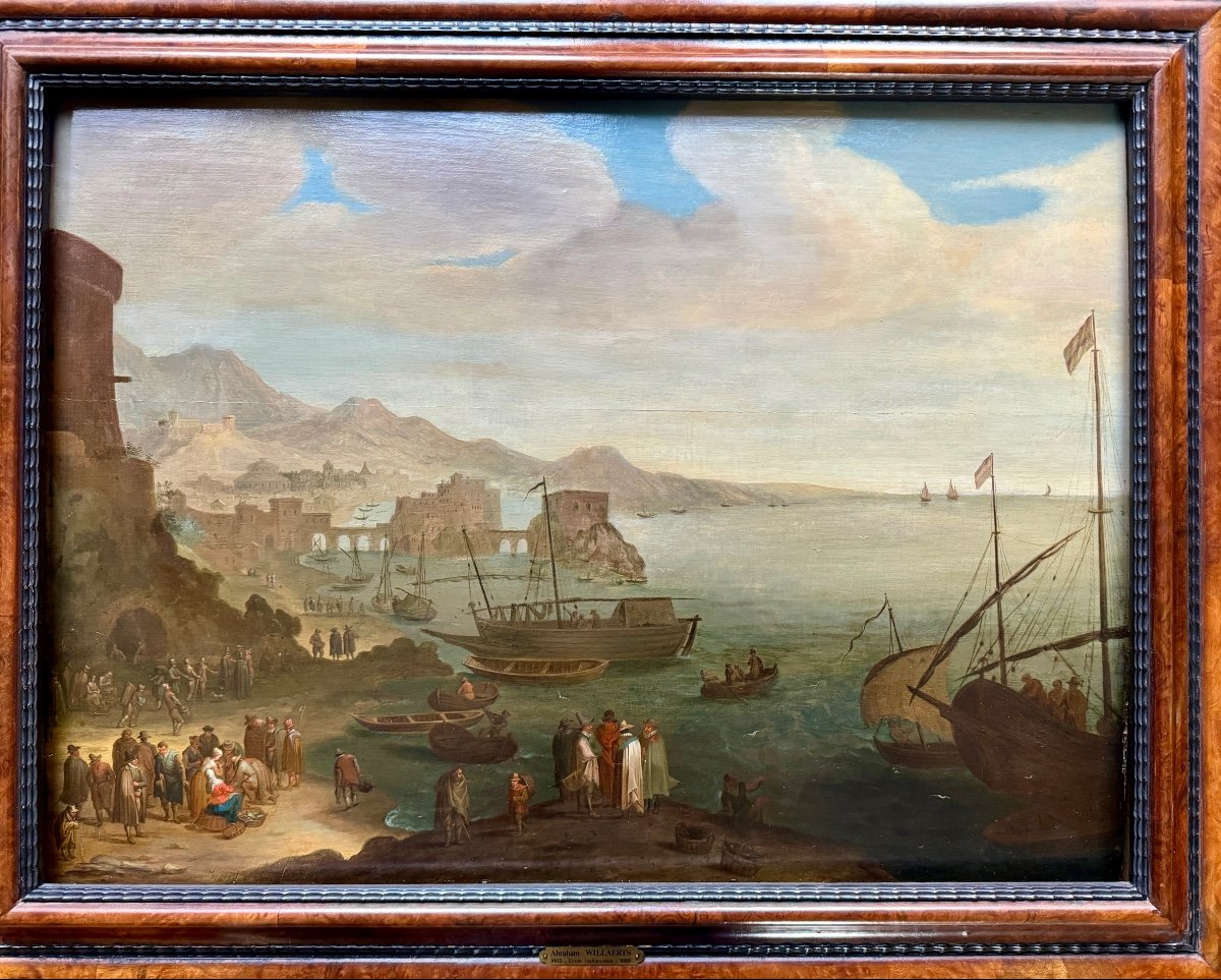 Abraham Willaerts, Scène Portuaire