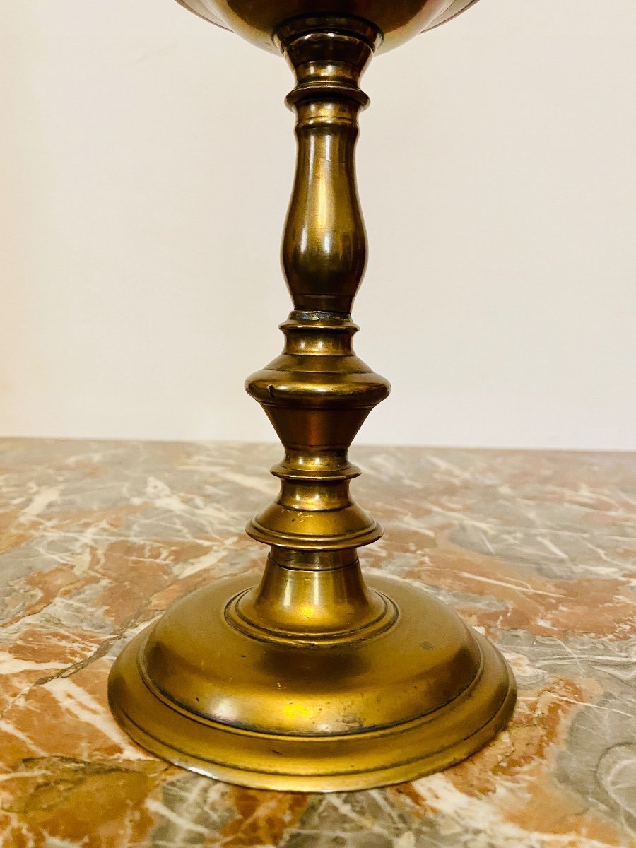 Candlestick In Bronze-photo-2