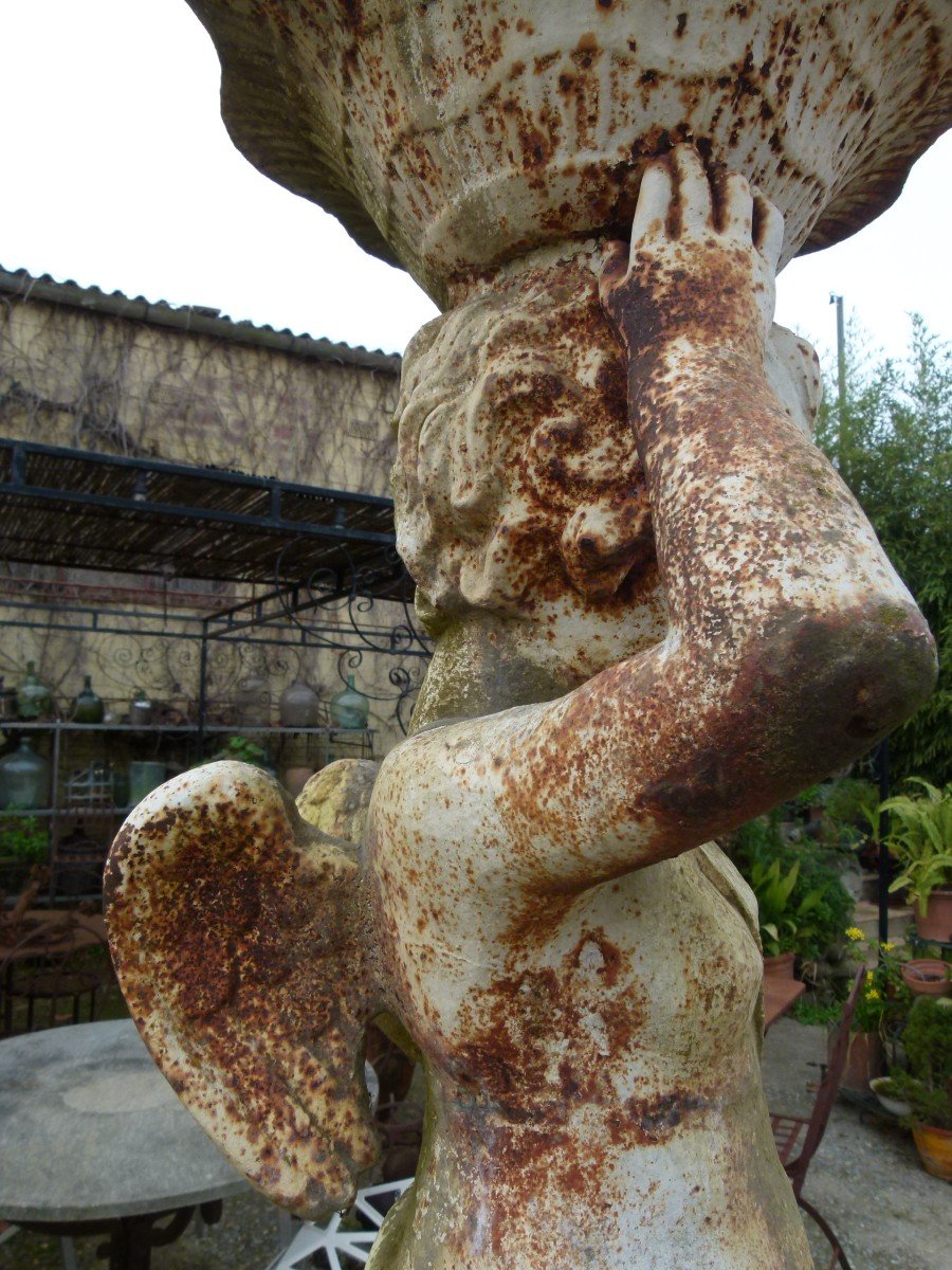 Fontaine En Fonte XIXeme-photo-6