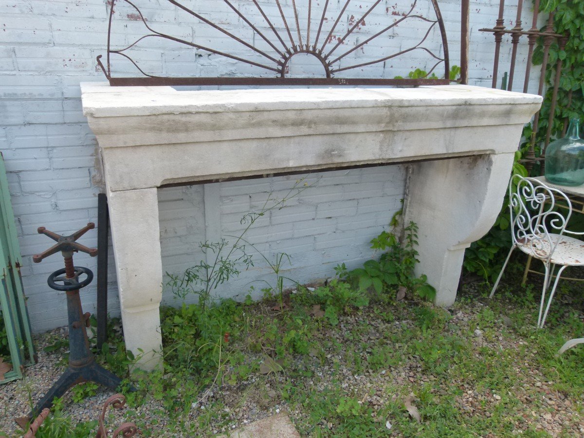 18th Century Pier Calcarie Fireplace-photo-2