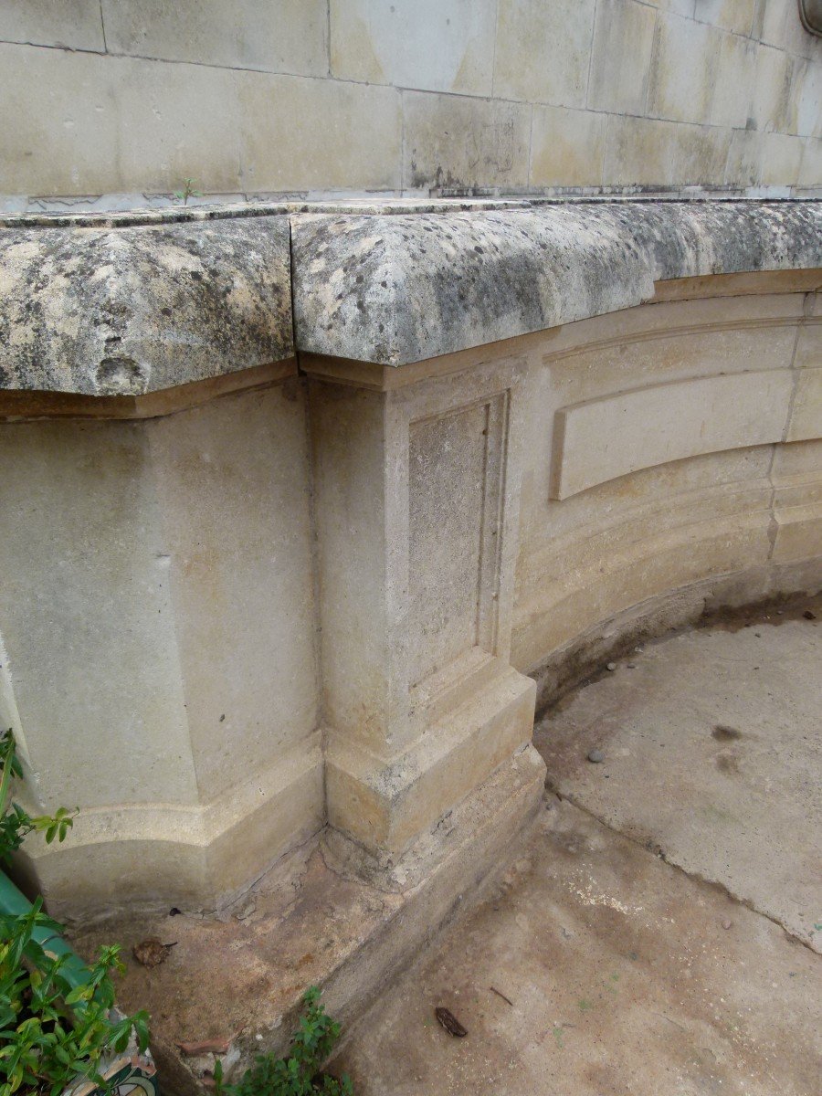 Fontaine En Pierre XXème-photo-1