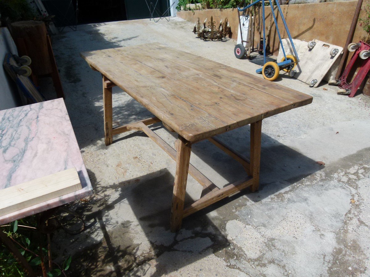 19th Century Farmhouse Table-photo-2