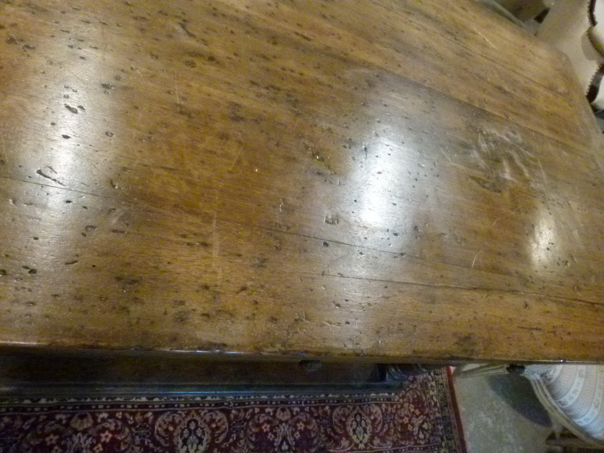 19th Century Walnut Table-photo-5