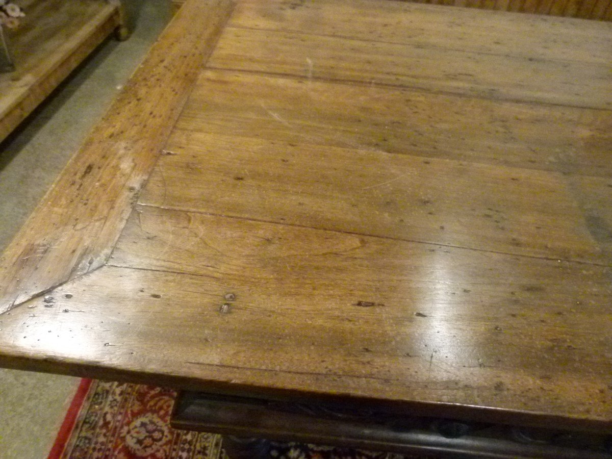 19th Century Walnut Table-photo-6