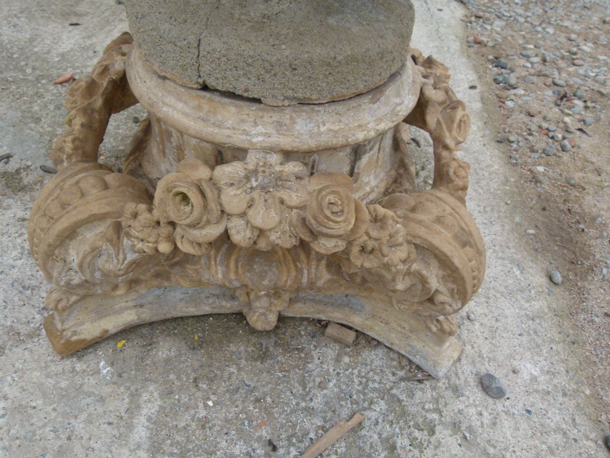 8 Stone And Terracotta Planters 20th Century-photo-4