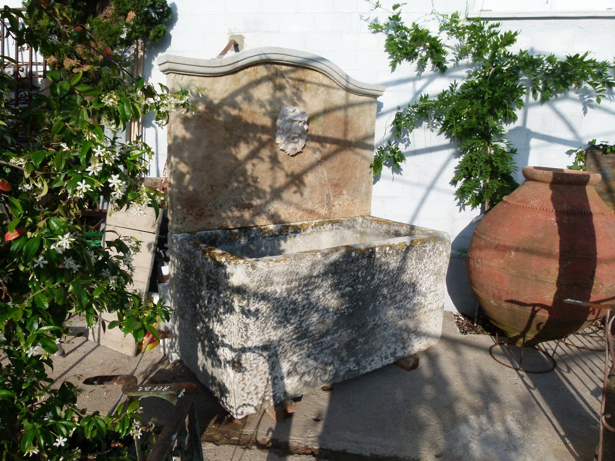 Fontaine En Pierre XVIIIeme-photo-3