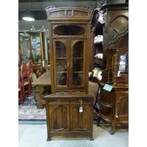 19th Century Corner Cabinet