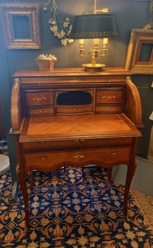 Louis XV Cylinder Desk-photo-2