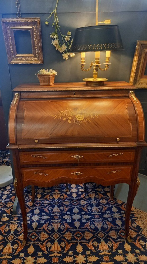 Louis XV Cylinder Desk-photo-3