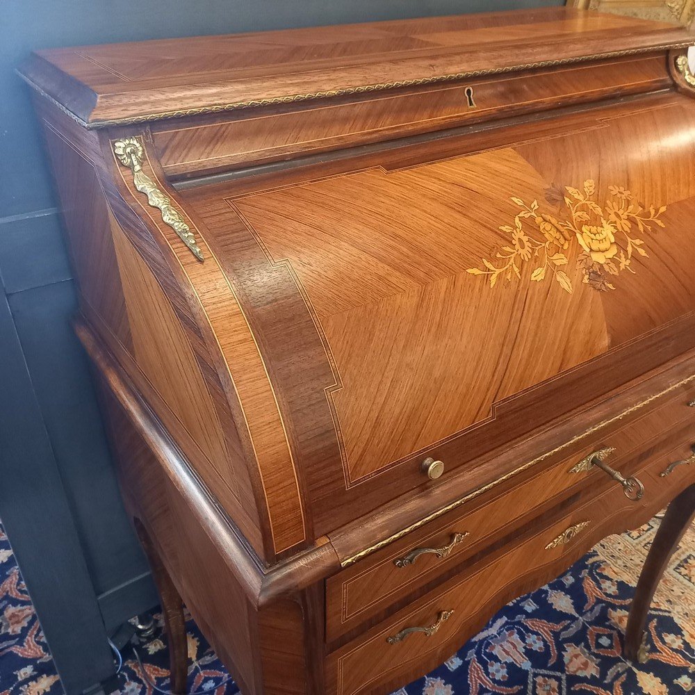 Louis XV Cylinder Desk-photo-4