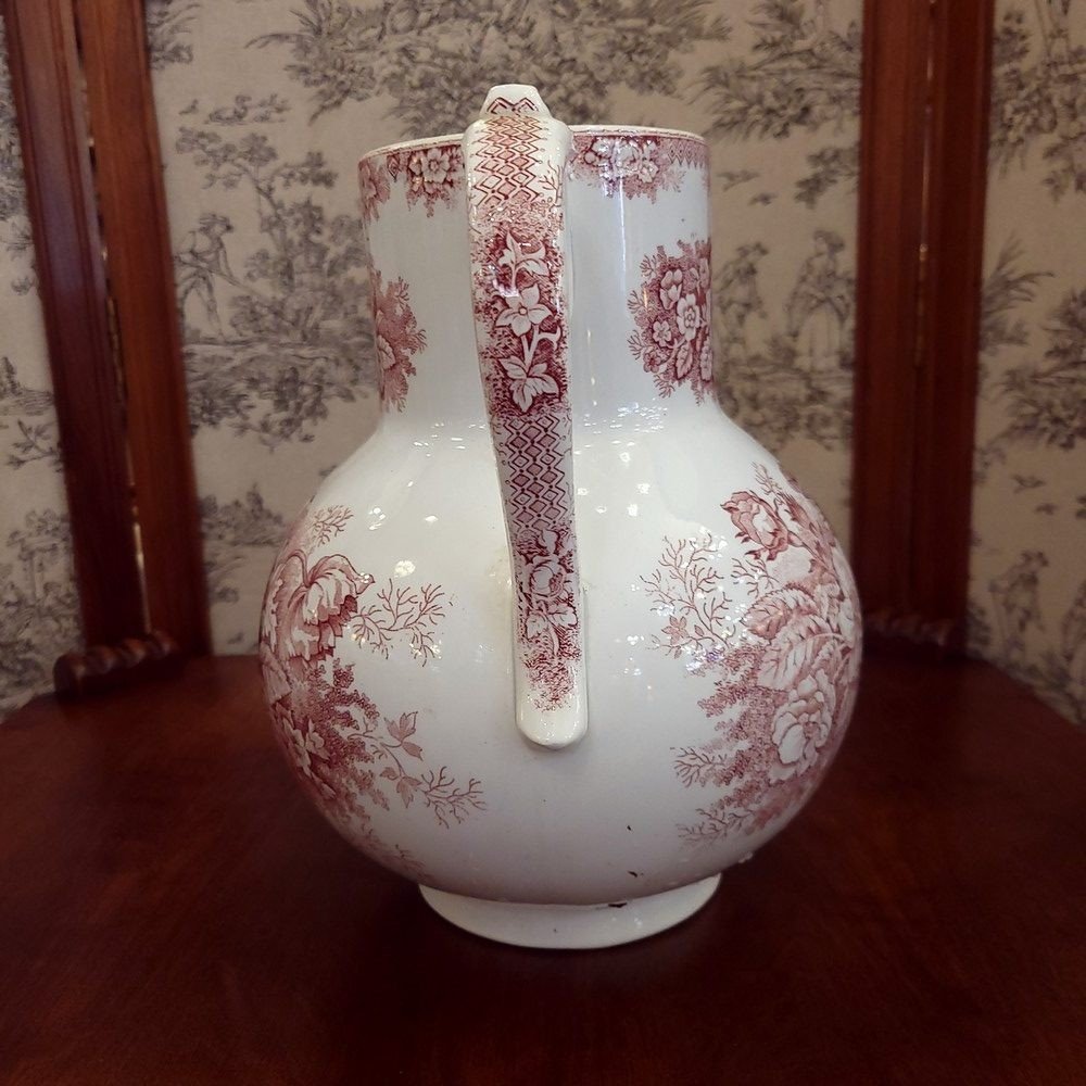 Pink Earthenware Toilet Jug-photo-6