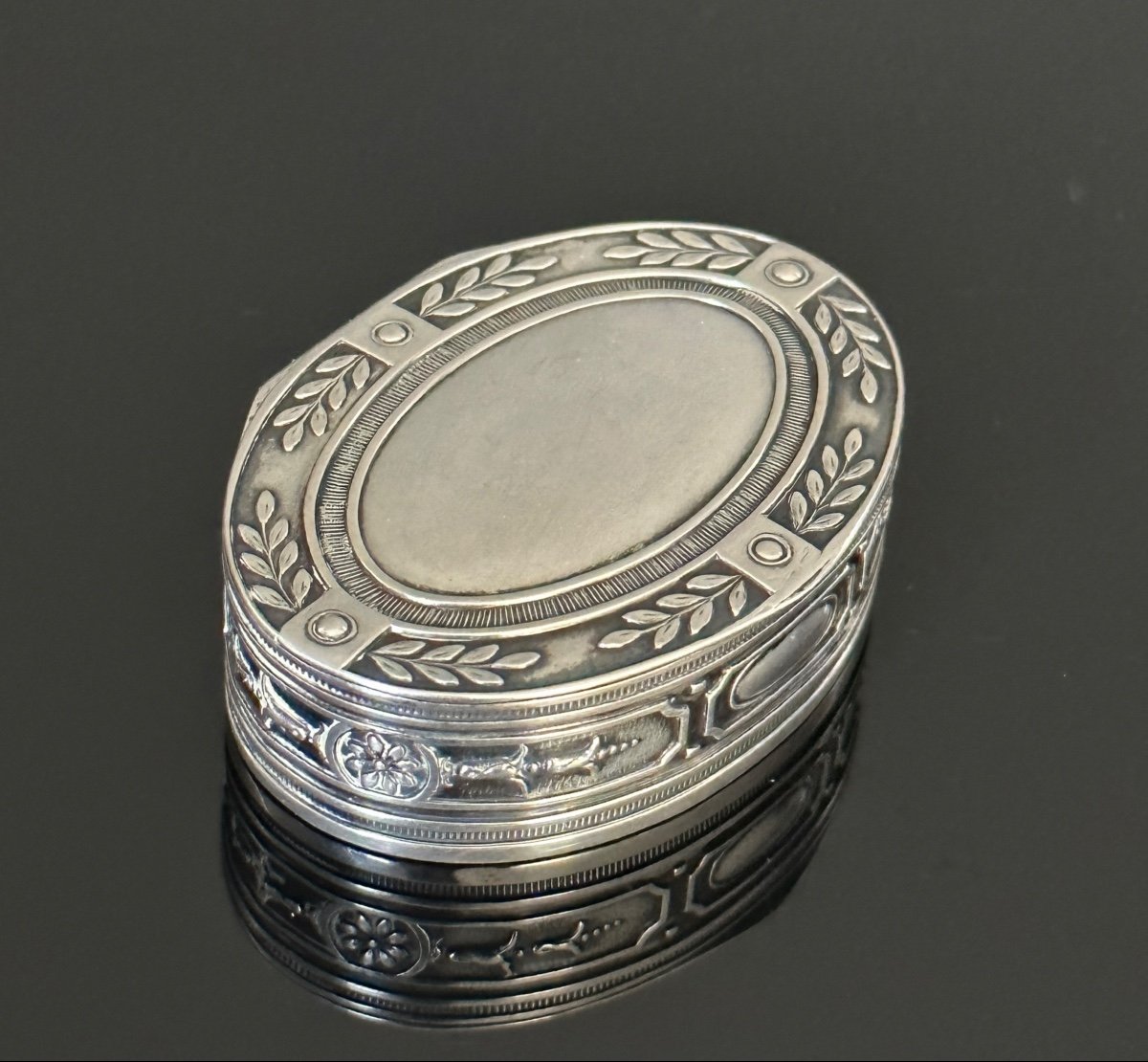 Box In Sterling Silver Period Late Nineteenth-photo-4